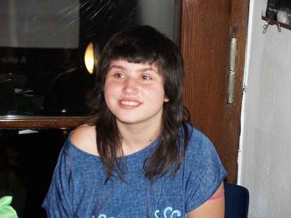 Veselá dívka Markéta s Rettovým syndromem