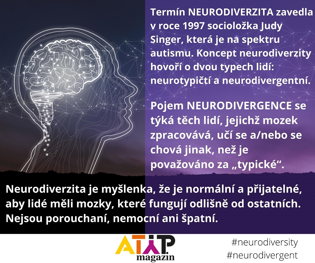 Co je neurodiverzita a kdo je neurodivergentní? Neurodiverzní, nebo neurodivergentní? 3